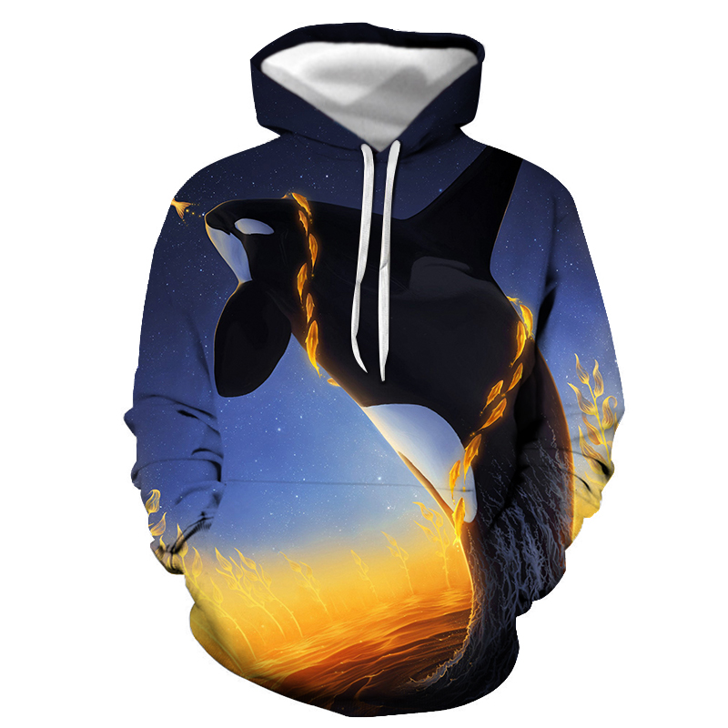 Felpa con cappuccio da uomo primavera e autunno moda stampa 3d felpa con cappuccio da uomo oversize traspirante felpa con cappuccio da uomo_voghion.com