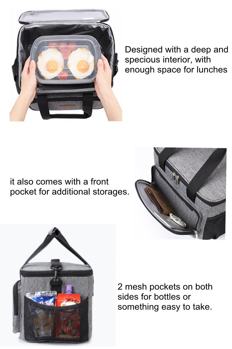 2024 Hot Selling 15L Hot Pressure Leak Proof Adult Fashion Lunch Ice Bag Hot Selling Insulation and Freshness Preservation Bag Bag_voghion.com