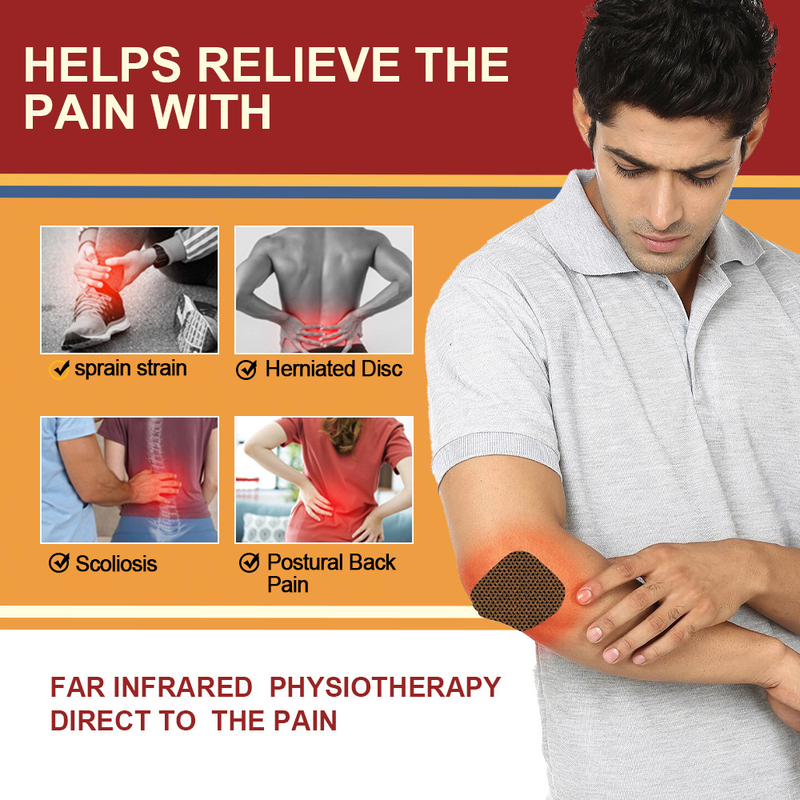 Maschinenname Sumifun Tiger Ferninfrarot-Salbenpflaster zur Linderung von Gelenkschmerzen 8 Pflaster/Beutel K00190 es/Beutel_voghion.com