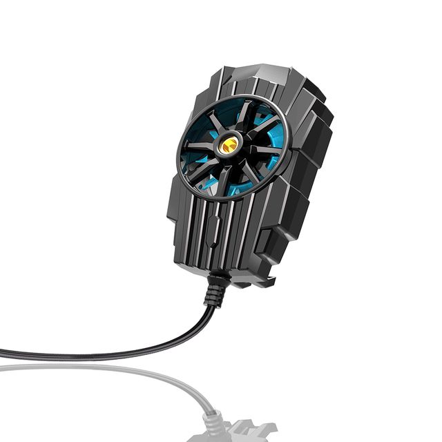 Ventilador de refrigeración por disipación de calor para teléfono móvil con alimentación por USB, clip trasero para juegos, disipador de calor para iPhone, Samsung y Xiaomi_voghion.com