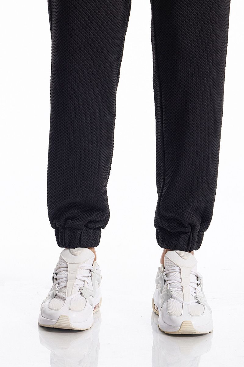 Pantalon de jogging athlétique pour homme - Pantalon d'entraînement respirant en polyester avec poignets élastiques pour la course, la salle de sport et les tenues décontractées (noir, bleu marine, gris foncé)_voghion.com