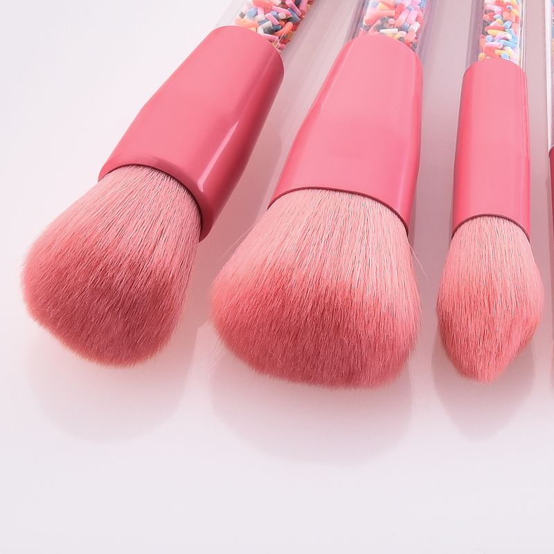 5 pennelli per trucco caramelle, pennello per cipria, pennello per fiamma, set di strumenti di bellezza_voghion.com