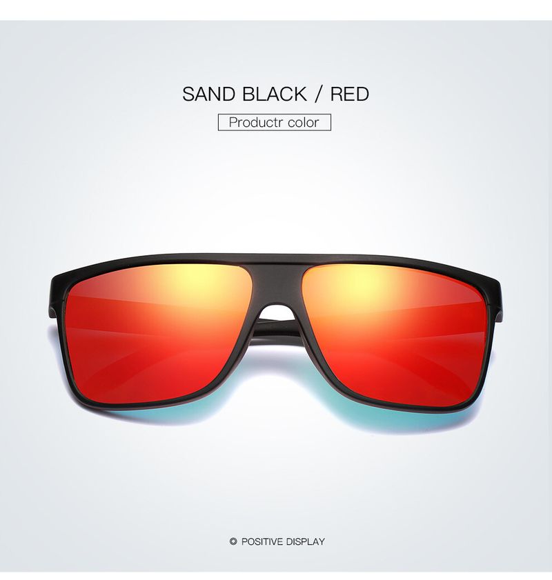 Quadratische polarisierte Sonnenbrille für Herren und Damen, Sport, Autofahren, Outdoor-Sonnenbrille_voghion.com