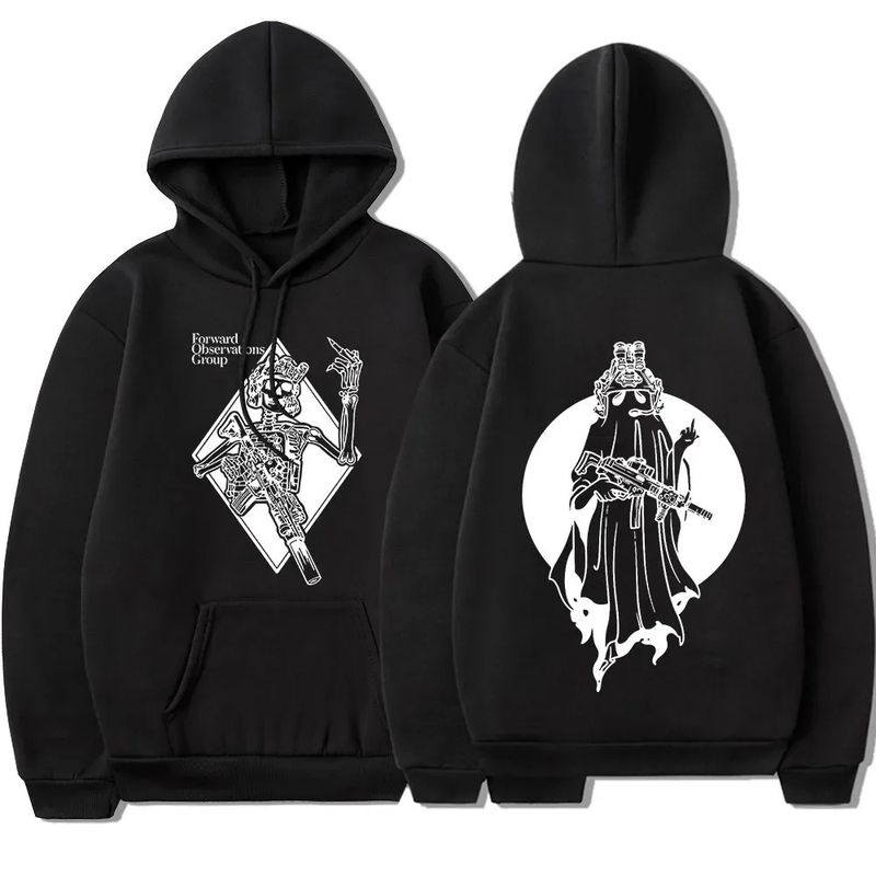 Felpa con cappuccio Punk Skeleton H del gruppo di osservazioni in avanti Gbrs_voghion.com