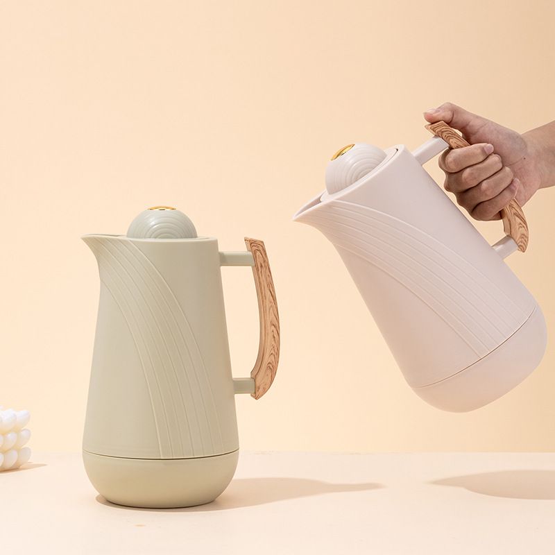 Oală de cafea Fierbător de uz casnic Fierbător curcubeu Sticlă termo de mare capacitate Oală termoizolatoare Fierbător de ceai nordic_voghion.com