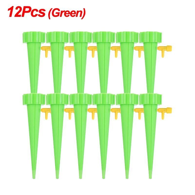 Automatic Drip Irrigation System Self Watering Spike For Flower Plants Greenhouse Garden Adjustable Auto Water Dripper Device_voghion.com