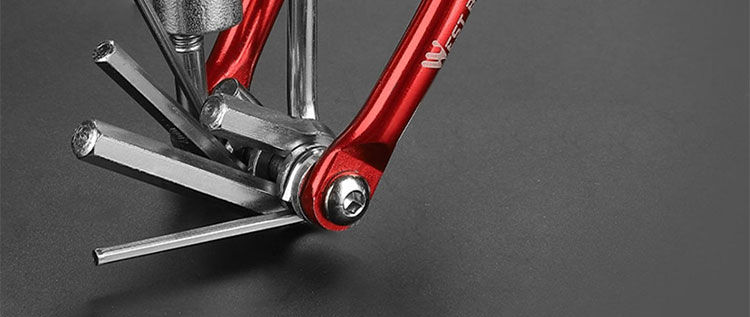 Xiqizhe Bicycle Kit 11-in-1 Mountain Road Bike Multi-Function Folding Repair Set_voghion.com