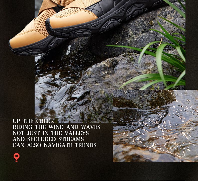 361 Jack Su Xi 2024 Summer New Outdoor Non slip Water wading Breathable Sports Sandals Mountaineering Shoes_voghion.com