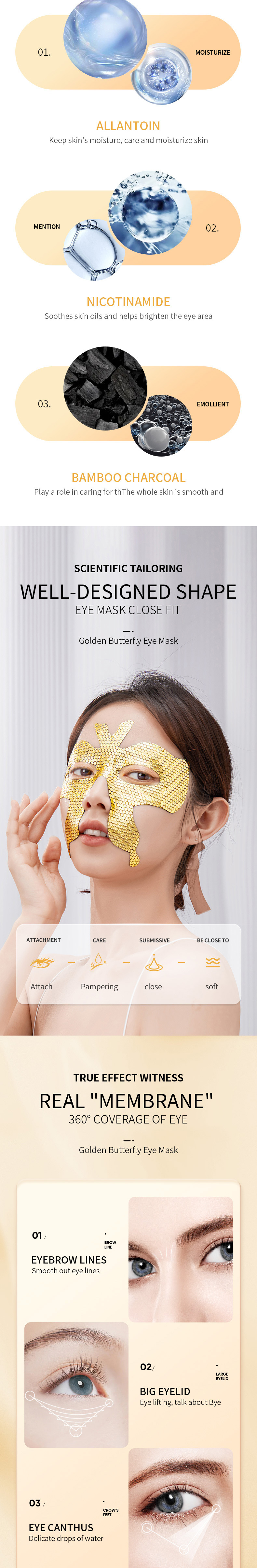 24 hot SADOER Eye Butterfly Mask 15g and Moisturizing Tablet Set_voghion.com