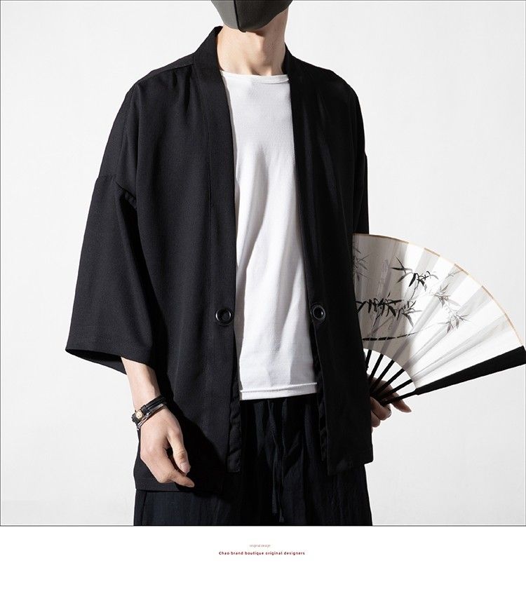 Strickjacke Oberbekleidung Lose Robe Chinesischen Stil Sommer Han Dynastie_voghion.com