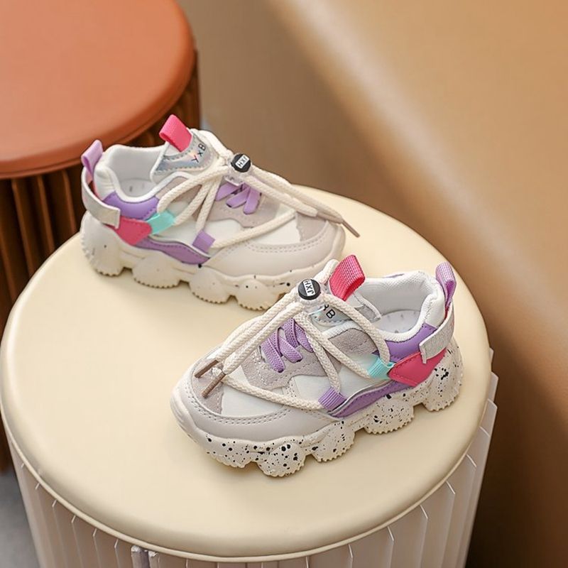 SHLIANG Maat 21-30 Baby Peuter Schoenen Voor Jongens Meisjes Ademende Kinderen Casual Schoenen Sneakers Antislip Kinderen Sportschoenen Tenis S056B_voghion.com
