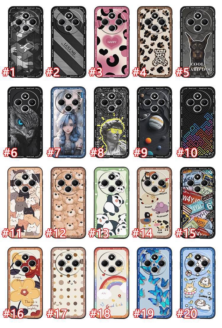 TechGlobe compatibile con Redmi 14C 4G/14R 5G/A3 Pro 4G/POCO C75 Custodia antipolvere con protezione completa dei bordi per le donne_voghion.com