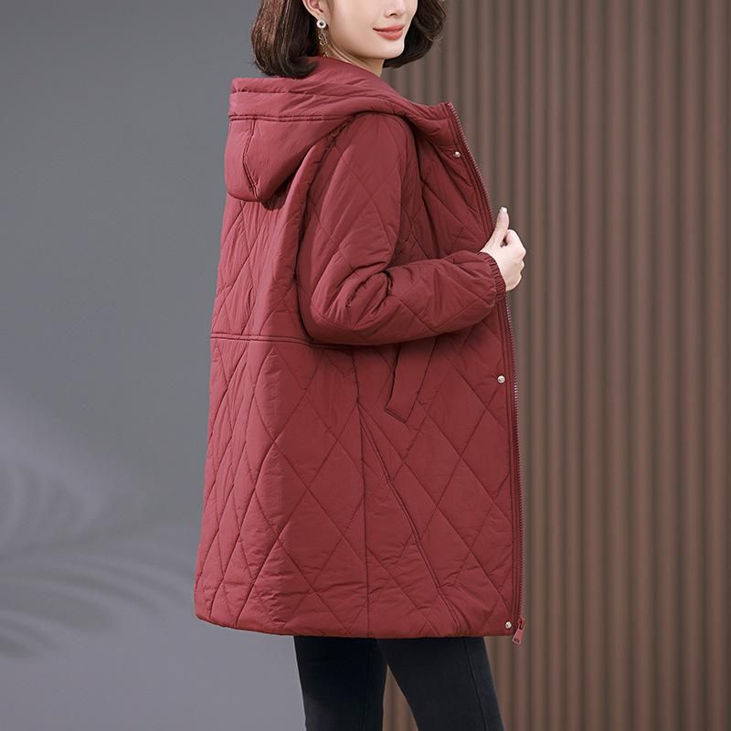 Gesteppte leichte Baumwolljacke für Damen im Winter 2024 – Übergröße, stylisch, gemütlich, heißer Trend_voghion.com