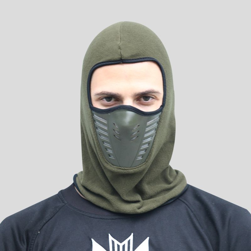Mască de protecție pentru cap unisex de iarnă pentru bărbați și femei, pentru ciclism, schi, sporturi în aer liber, protecție pentru față, CS, pentru frig și fleece gros și cald_voghion.com