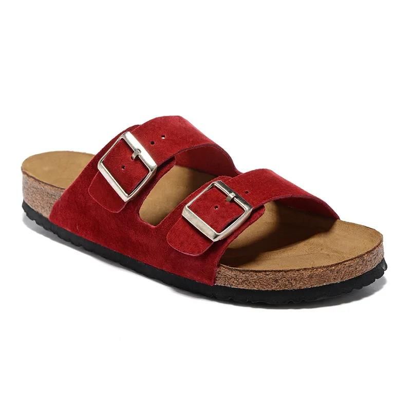 free Shipping Slippers Designer Sandals For Men Women Slides Shoes Sliders Suede Leather Sandal Flip Flops Slide Big_voghion.com