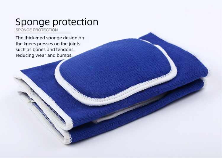 Ginocchiere da ballo per bambini in spugna 100% cotone, sport, pallavolo, danza, pattinaggio a rotelle, gomitiere anticaduta, traspiranti_voghion.com