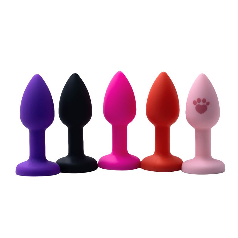 2.2 Prodotto per flirtare con giocattolo sessuale per adulti in silicone rotondo con tappo anale a camera posteriore_voghion.com