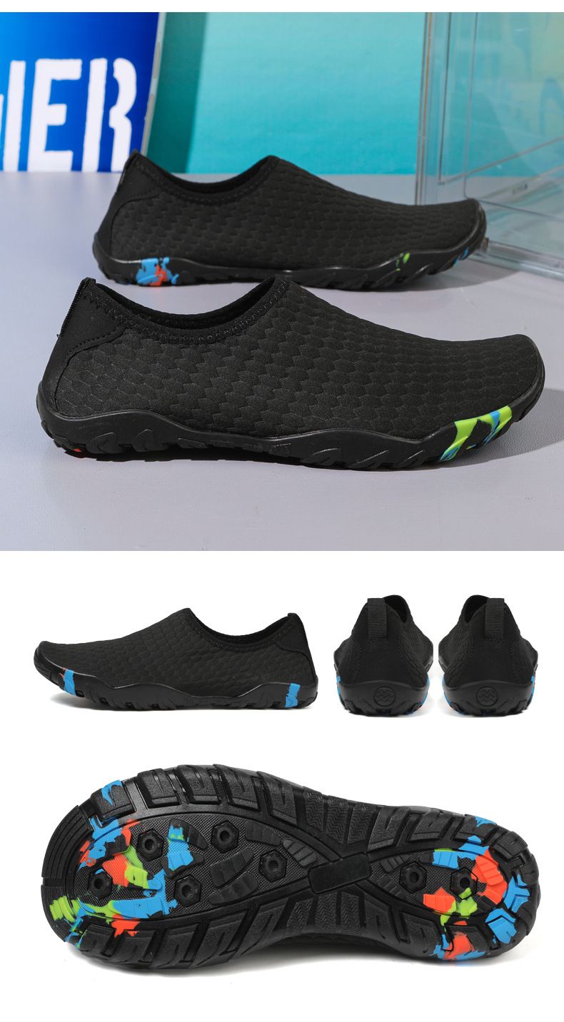 Couple Swimmin Men Thick Soft Sole Snorkelin Women Beach Divin Raftin Wadin Shoes Quick-Dry Non-Slip Stream_voghion.com