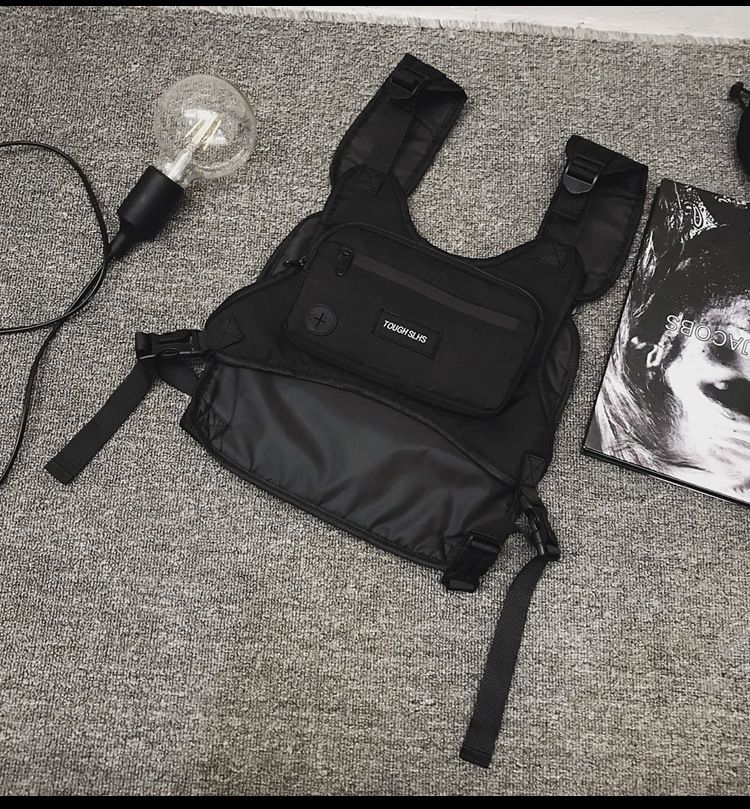 Borsa tattica alla moda, borsa da appendere al petto, borsa da lavoro, gilet da esterno, borsa da petto esterna alla moda e multifunzionale per uomini e donne_voghion.com