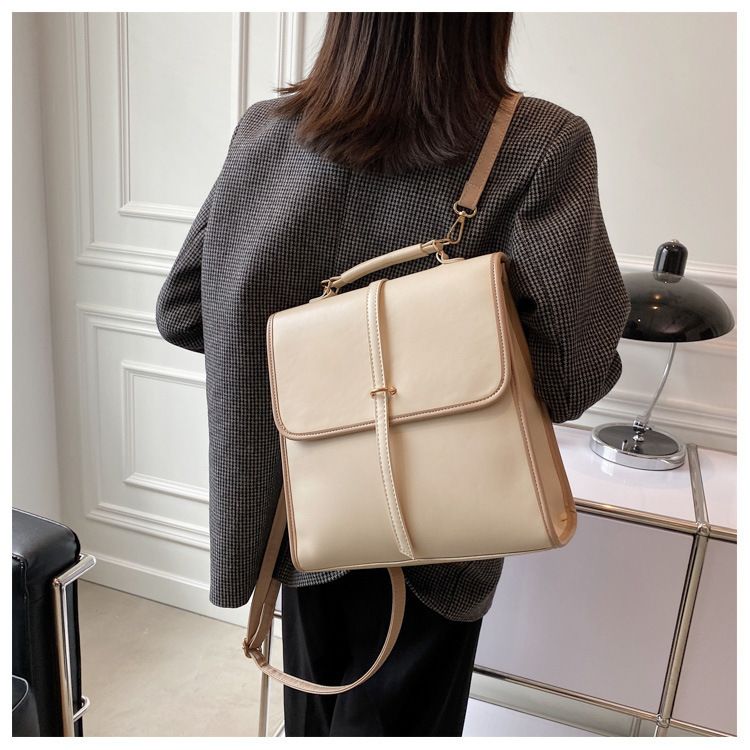 Vintage rucksack mode schultasche student weichem leder Britischen college stil computer tasche weibliche_voghion.com