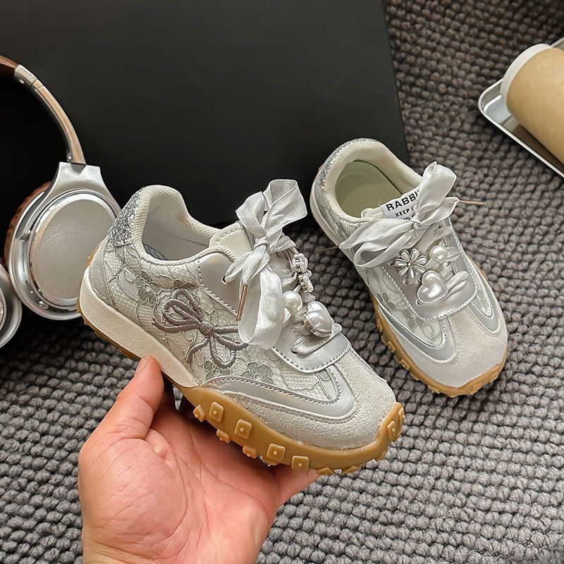 2024 Nuovi sandali traspiranti in rete per ragazze, comode scarpe sportive in pelle per bambini, scarpe da scuola per bambini_voghion.com