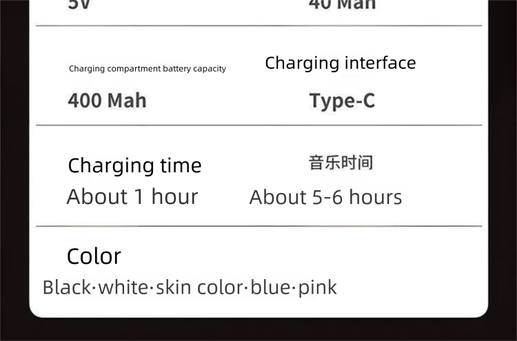 Wireless Bluetooth Mini Invisible Sleep Sports High Sound Quality Headset E-Sports Game_voghion.com