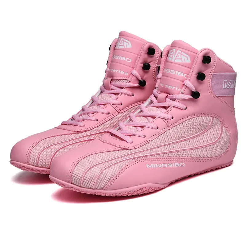 Scarpe da boxe da uomo, comode, classiche, da wrestling, antiscivolo, originali, professionali, da fitness, da boxe_voghion.com