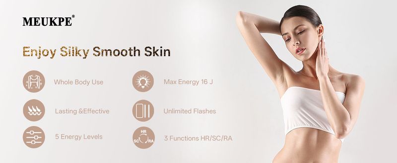 IPL-Laser-Haarentfernungsgerät für Frauen und Männer zu Hause, aufgerüstet auf 999.900 Blitze, dauerhaft für Gesicht, Beine, Arme, Bikinizone, Ganzkörperbehandlung_voghion.com