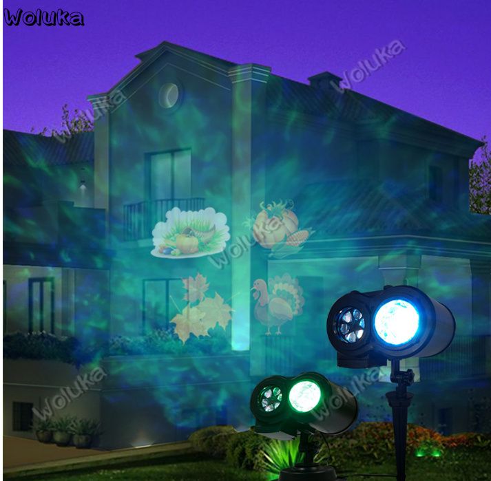 LED buiten waterdichte dubbele cilinder kaart tattoo lamp projectielamp staaflamp Kerst tattoo Laserlamp CD50 W03_voghion.com