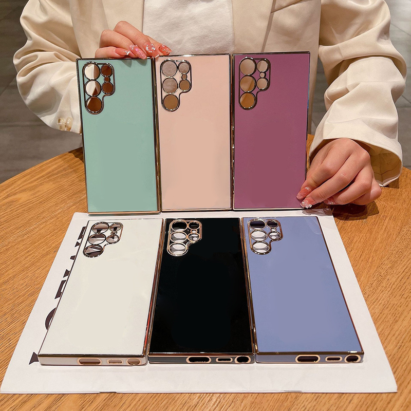 Fundas de teléfono con revestimiento a prueba de golpes para Samsung S23 Ultra S22 S21 S20 FE S10 Plus Note 20 A51 A12 A54 A32 A33 A13 A53 A52s 5G_voghion.com