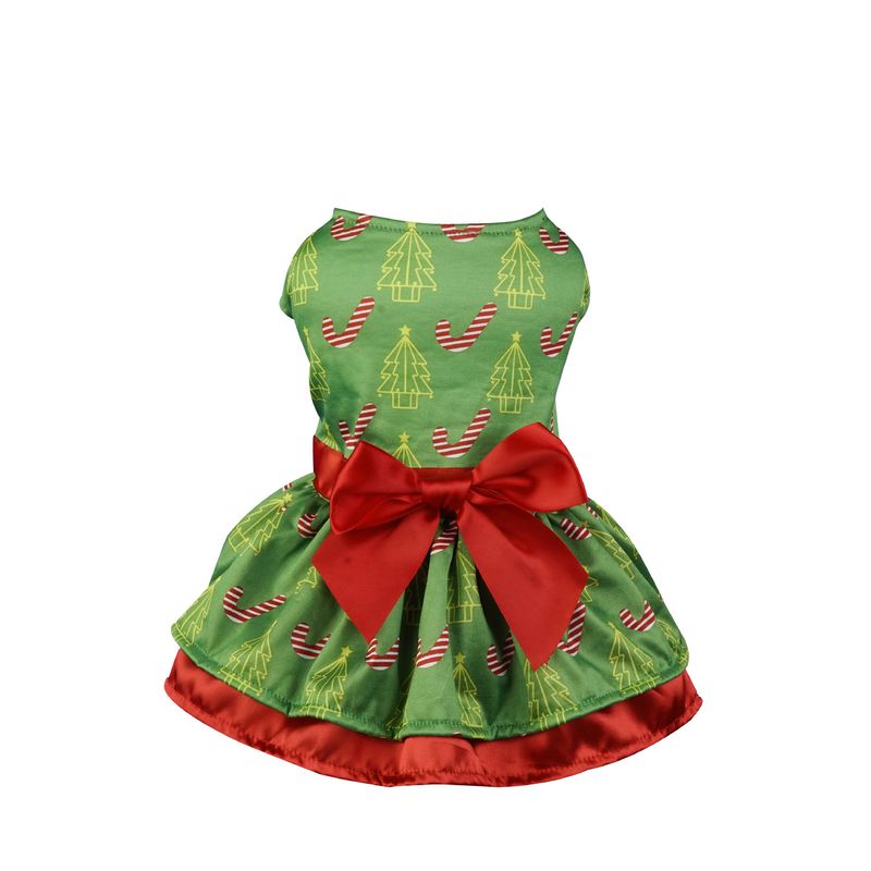 Supplies Dog Personalized Christmas Style Party Dress Up Pet Clothes_voghion.com