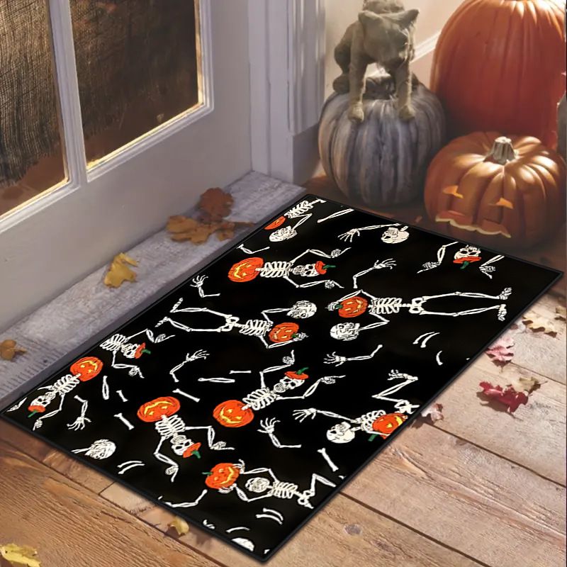 Zerbino assorbente in stile nordico - Tappeto antiscivolo impermeabile per ingresso, cucina e bagno (60x90 cm, facile da pulire, per interni ed esterni)_voghion.com