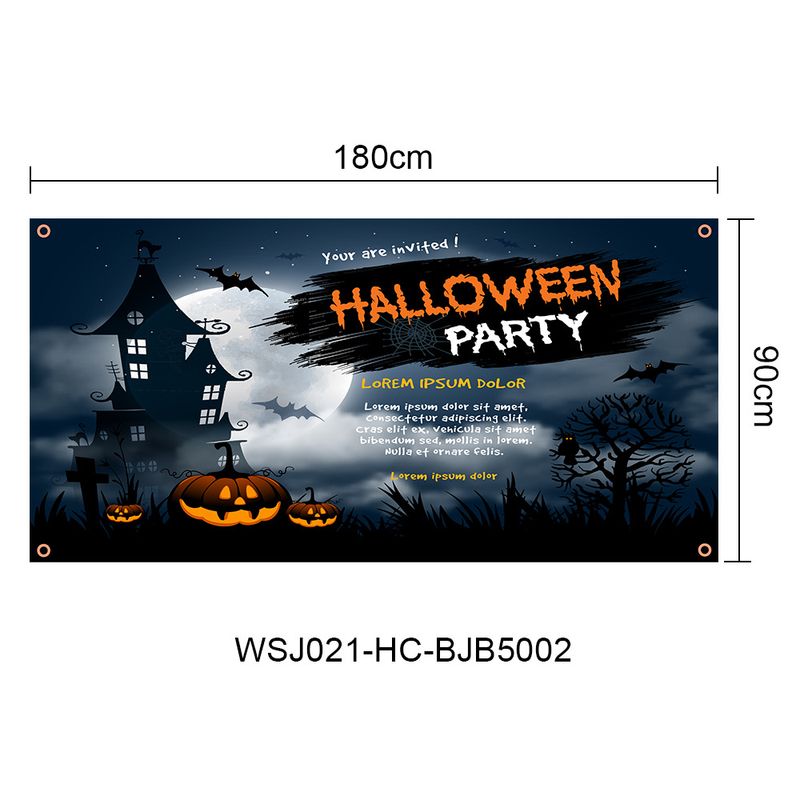 New Background Banner Party Decoration Flag Halloween Tapestry Hanging Cloth_voghion.com