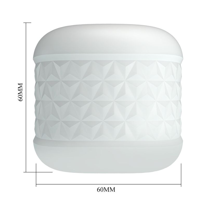 Baile Men's Manual Masturbation Cup Through Type Masturbation Soft Rubber Three Dimensional Channel Supplies Patila_voghion.com