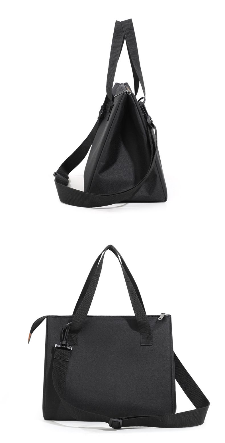 Borsa termica triangolare alla moda, borsa da viaggio a tracolla, grande capacità, borsa porta pranzo, borsa termica bento_voghion.com