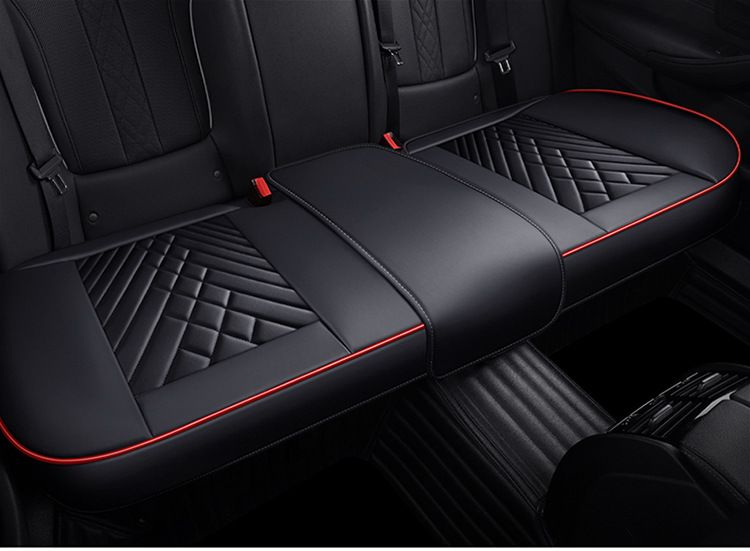 Car seat cushion four seasons general breathable seat cushion new non-slip three-piece set single-seat Nappa leather fully surrounded_voghion.com