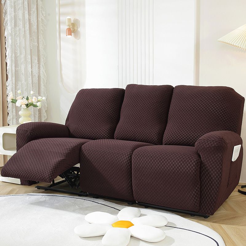 Square Jacquard All-inclusive Stretch Recliner Cover Universal Function Sofa Cover Sofa Cushion Massage Chair Cover_voghion.com