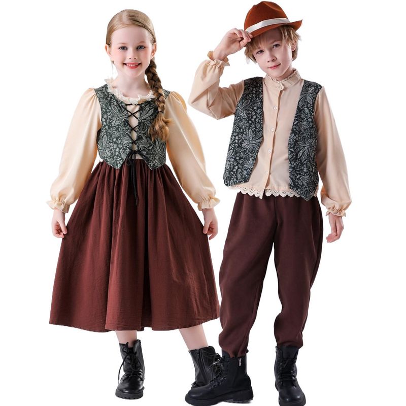 Halloween Kanner Däitsch Béier Jongen Meedercher Bühn kulturellen an artistesch Leeschtung Kostüm, Hutt Set abegraff_voghion.com