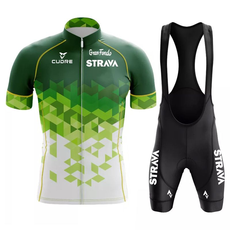 2024 Suit Strava Tour De France Short Sleeved Set For Mountain Cycling Events_voghion.com