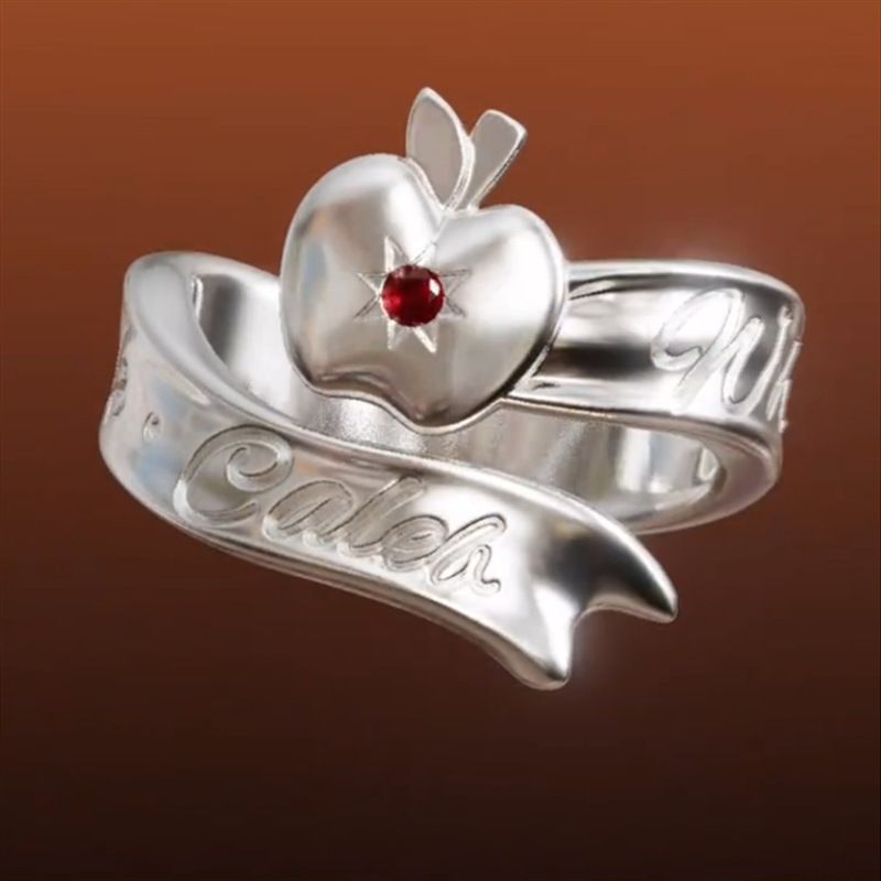 Ringe Kleiner Apfel Unregelmäßiger Ring Sommer tagsüber Liebe und Weltraumableitung Jäger Schwester Handschmuck_voghion.com