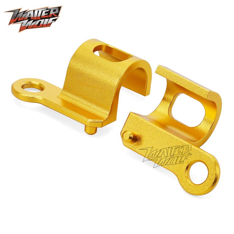 Morsetto tubo freno posteriore per SUZUKI DR-Z250 DRZ400 DR650 RM125 RM250 RM-Z250 RMZ450 es Fi Guida Clip DRZ DR RM RMZ 125 250_voghion.com