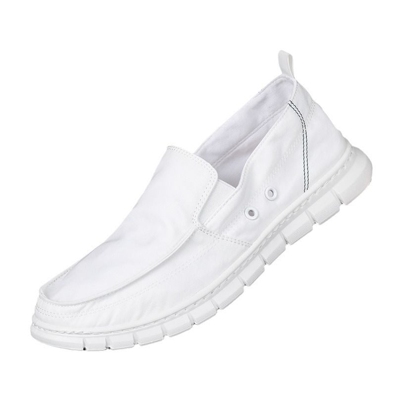 Scarpe da uomo in tela, nuove, casual, basse, versione coreana, traspiranti, autunnali, primavera 2025_voghion.com