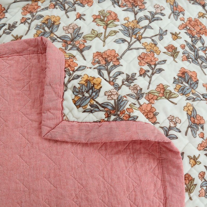 Douyin transmissão ao vivo fio tingido algodão puro capa de cama três peças conjunto inverno dupla face bebê lã lençol conjunto de cama fabricante_voghion.com