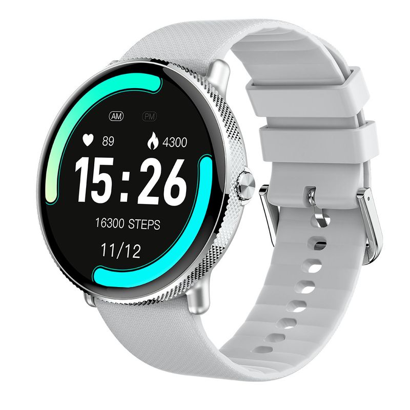Neu S61 Smart Paar Uhr Runden Bildschirm Bluetooth Anruf Herz Rate Blut Sauerstoff Schlaf Überwachung Nachricht Erinnerung_voghion.com
