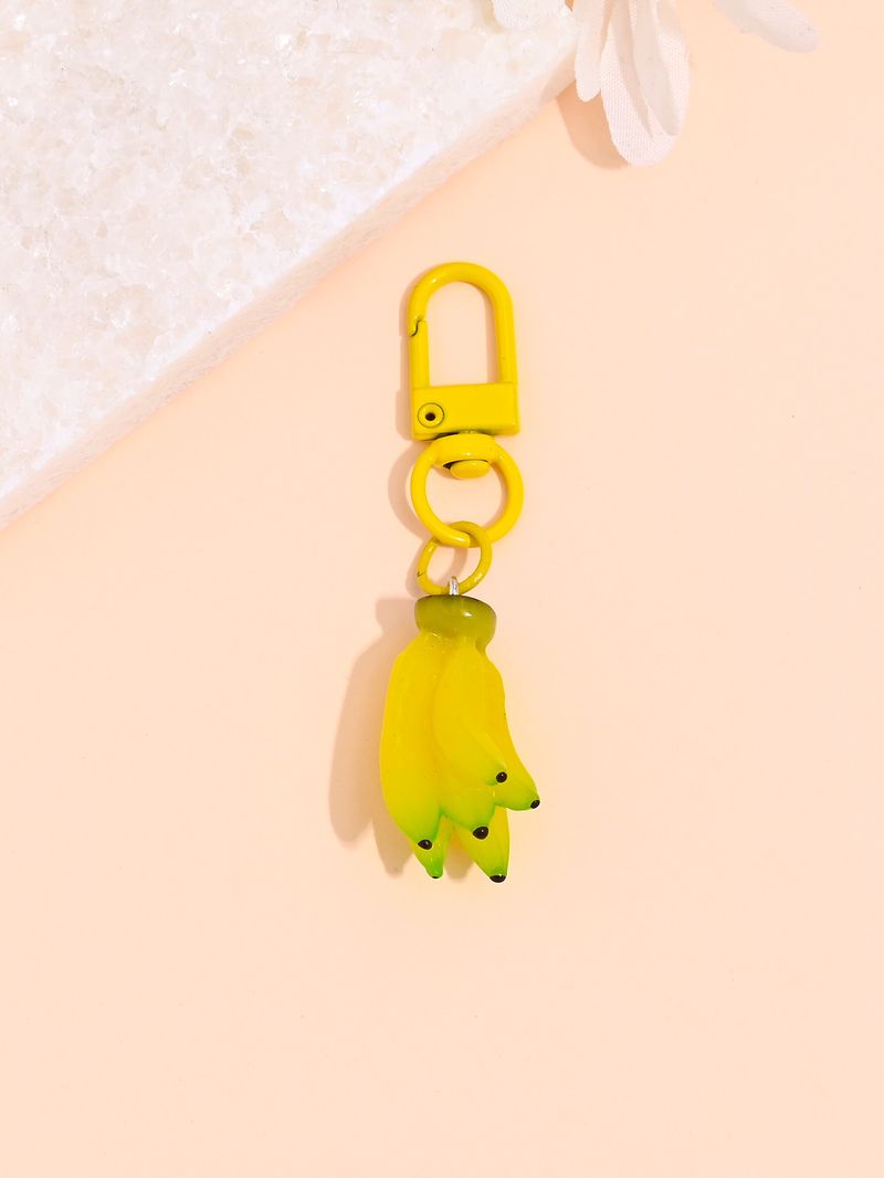 Erdbeere Traube Banane Mango Zitrone Schlüsselanhänger Simulation Obst Tasche Telefon Fall CCD Kamera Anhänger_voghion.com