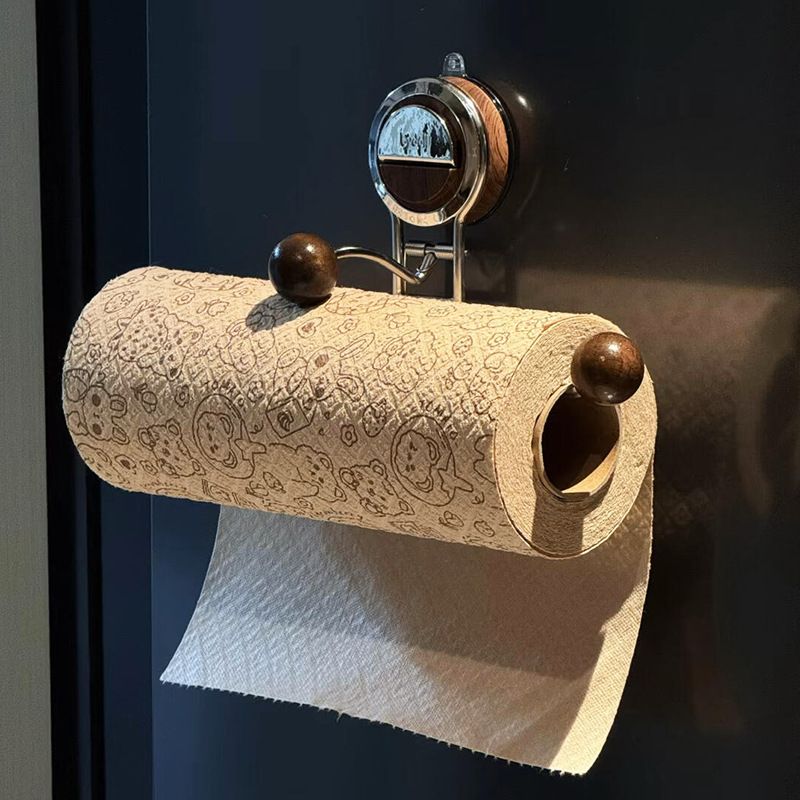 100 portarrollos de papel de cocina para casa nueva, caja colgante, toallero de tela, baño, hogar, montaje en pared, sin taladros_voghion.com