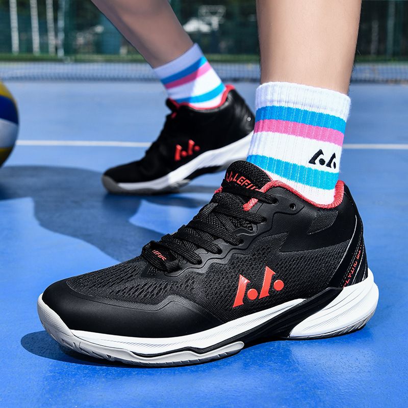 Unbeatable Quality New Autumn And Winter Badminton Couple's Casual Sports Men's Volleyball Shoes, Anti Slip Soft Soled Table Tennis Shoes_voghion.com