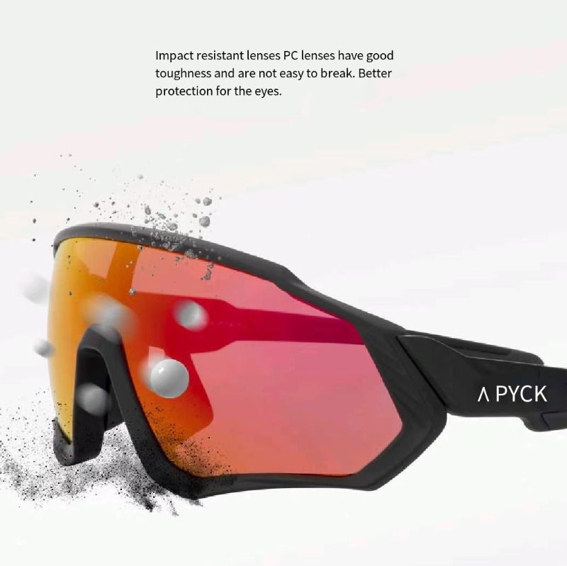Nouvelles lunettes de cyclisme Kapvoe, lunettes de protection oculaire polarisées pour sports de plein air, lunettes de VTT de route_voghion.com