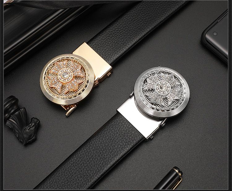 New Belts Are Popular in Times of Success. Men's Belts Can Rotate and Automatically Buckle, Making Them Versatile and Popular on The Internet_voghion.com