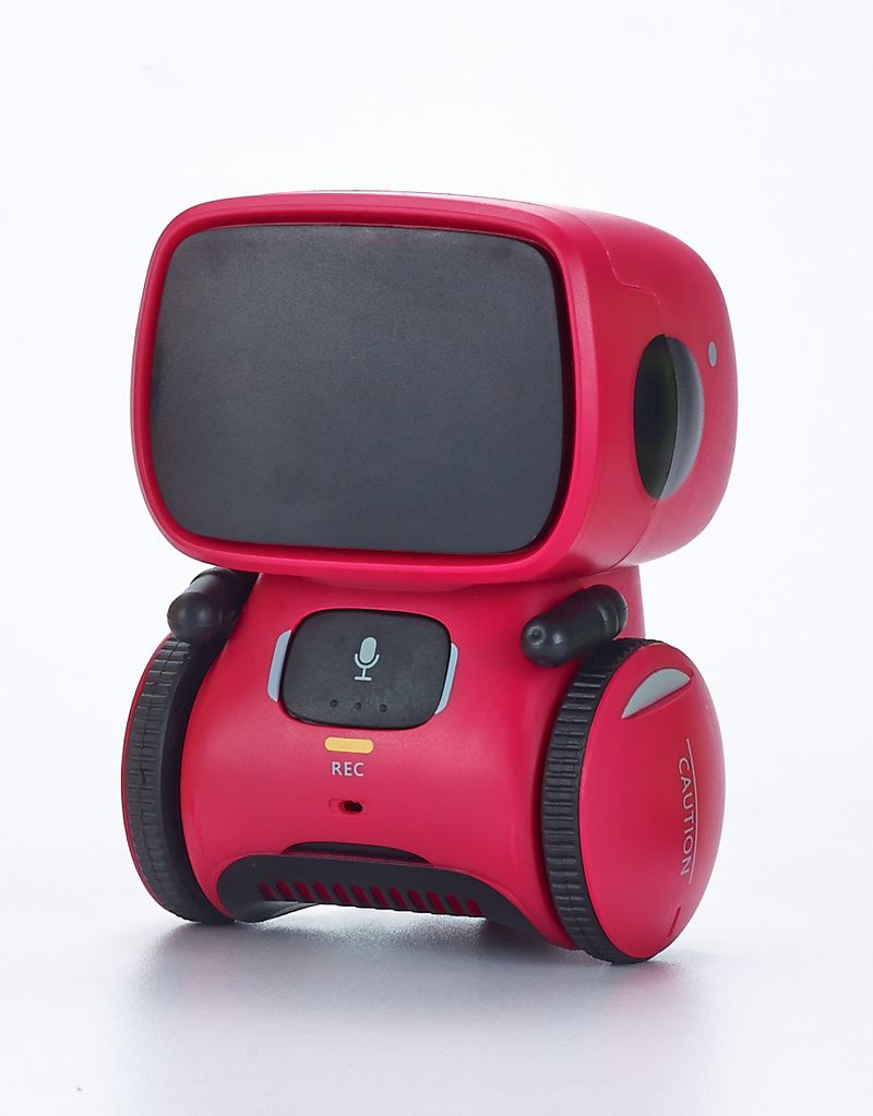 Smarta leksaker Ny produkt Rymdrobot Sjungande och dansande Inspelning Intelligent pekskärm Interaktiv följeslagare Barnrobotleksak_voghion.com